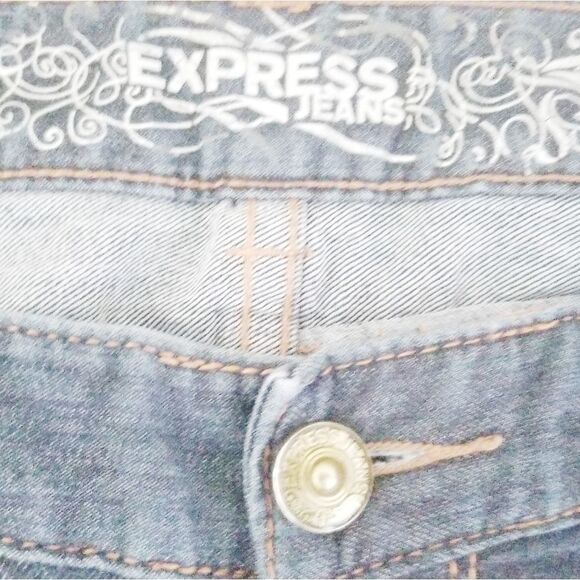 Express jeans crop jean legging slim low rise - Picture 7 of 7